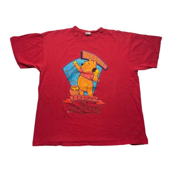 Vintage 90’s Winnie The Pooh T Shirt by Disney 1996 size XL Made In USA - Picture 1 of 7